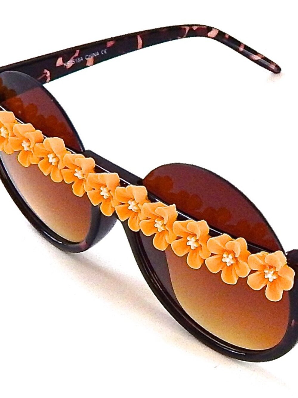GASOLINE GLAMOUR SUMMER OF LOVE MORNING GLORY YELLOW PEEKABOO GLASSES 🌼🏵️💛